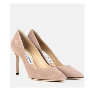 NIB Jimmy Choo Romy 85 Nude Pump